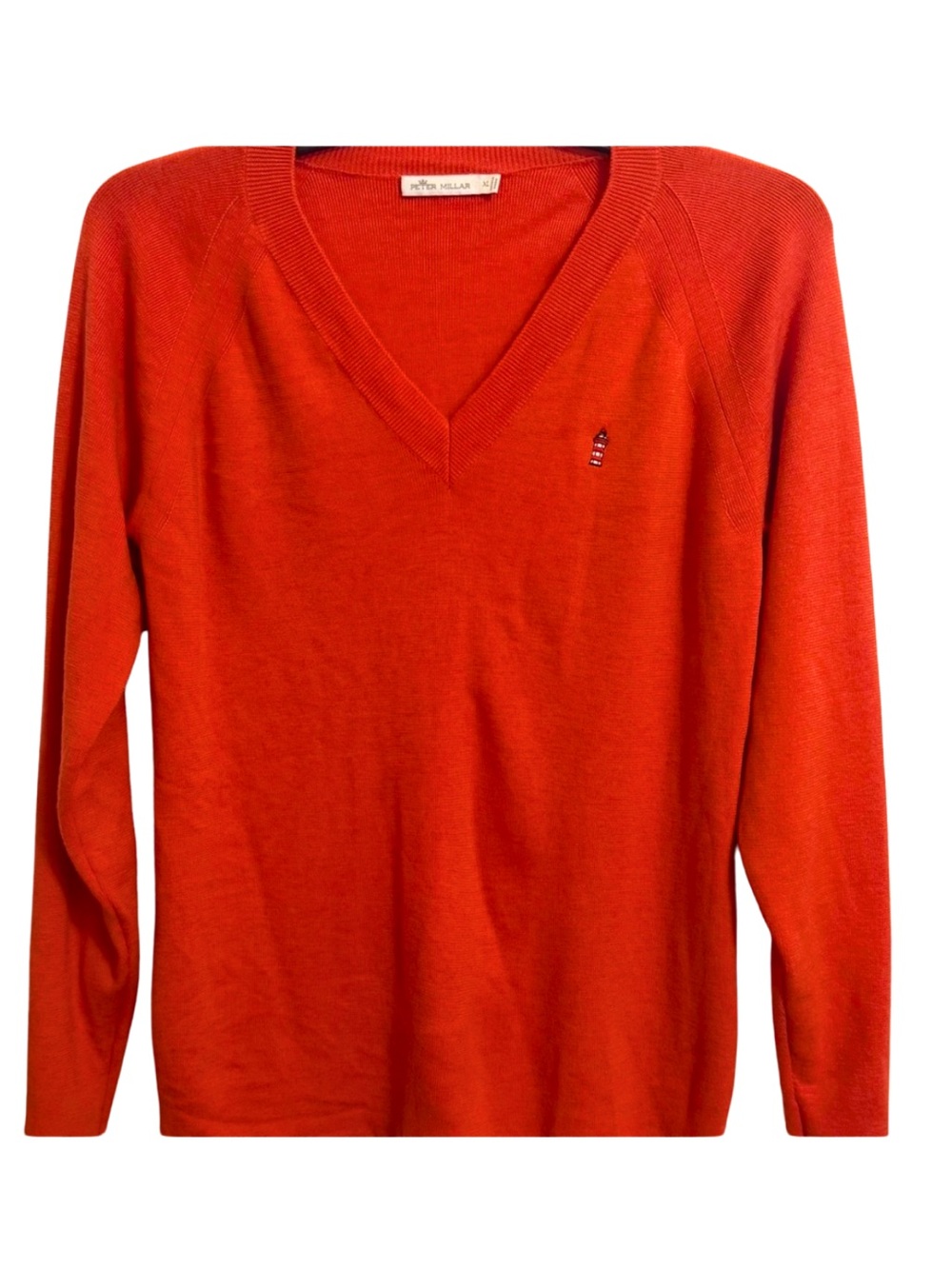 Peter Millar Merino Wool V Neck Sweater XL